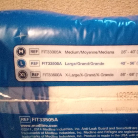 SUPER Maximum Absorbency FightRight Adult Briefs : Anti-Leak Guards. Unisex - Picture 5 of 7